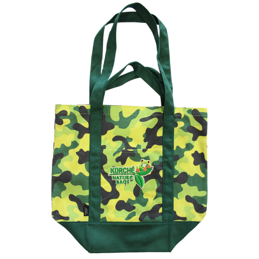 Green Camo Kurche Nature Bag – Reusable, Durable & Eco-Friendly Tote