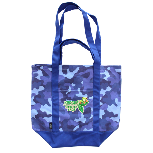 Camo Blue Kurche Nature Bag – Reusable, Durable & Eco-Friendly Tote