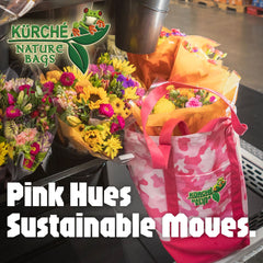 KÜRCHÉ Nature Bag – Flamingo Pink Camo