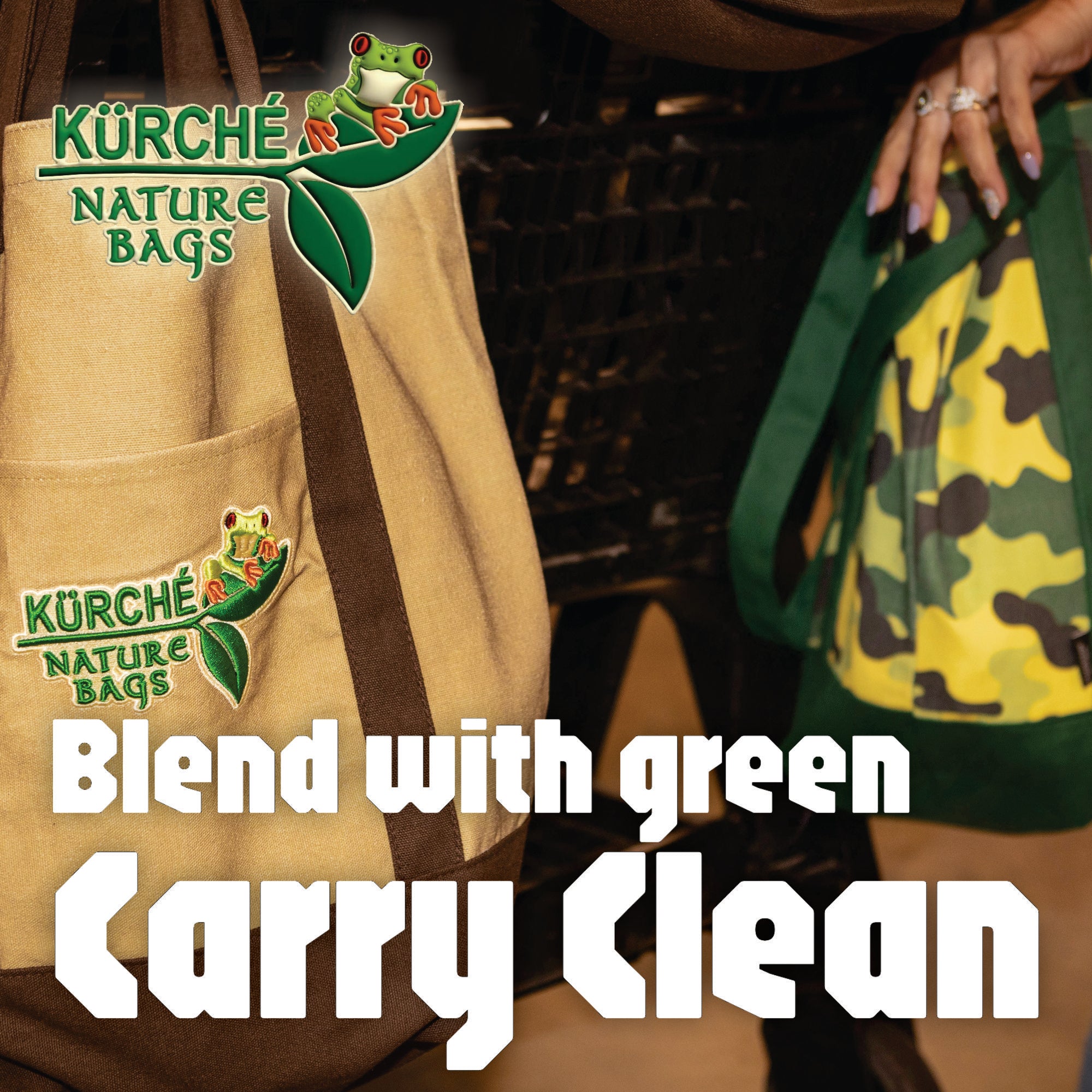 KÜRCHÉ Nature Bag – Natural Linen