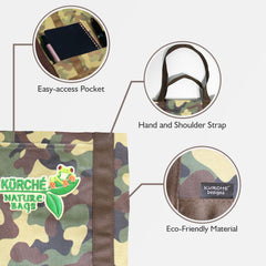 KÜRCHÉ Nature Bag – Olive Camo