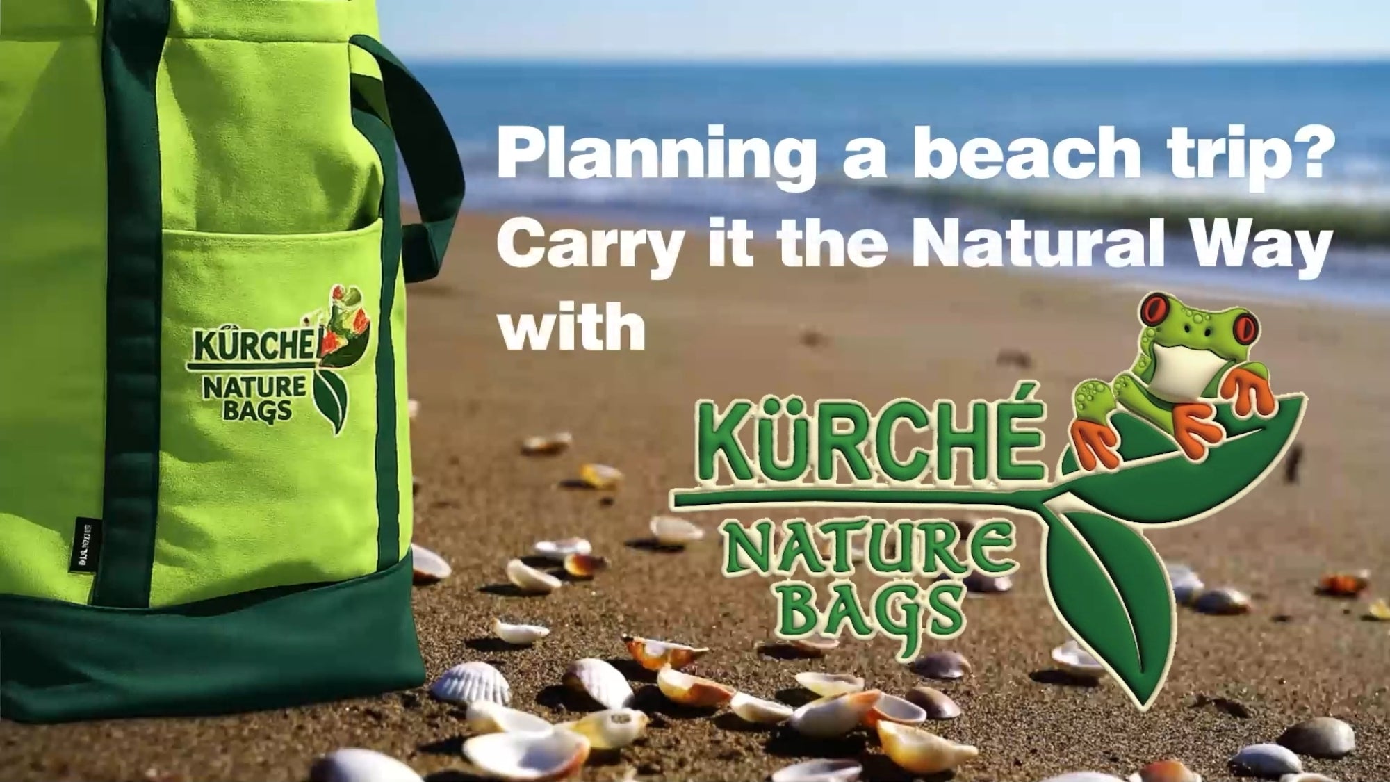 KÜRCHÉ Nature Bag – Olive Camo
