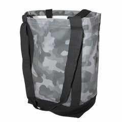 KÜRCHÉ Nature Bag Tote – Midnight Black Camo Reusable Canvas Carryall