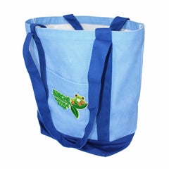 KÜRCHÉ Nature Bag Tote – Nautical Blue Reusable Canvas Carryall